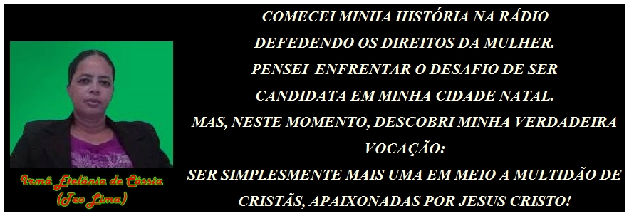 Irmã Etelãnia de Cássia uma benção para o Cabo